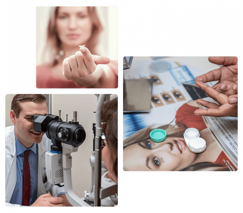 contact lenses and contact lens exams